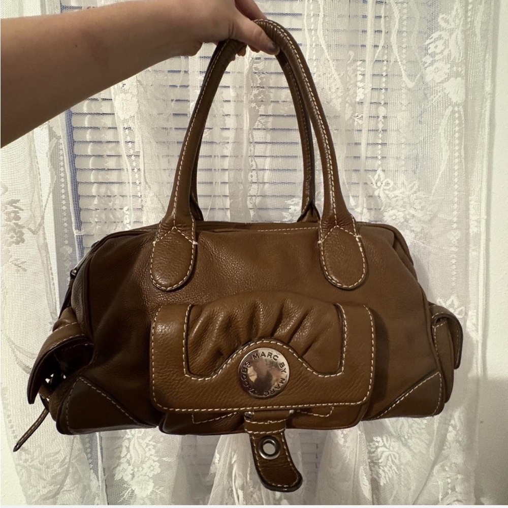 Brown Leather Marc Jacob’s Handbag (Authentic)